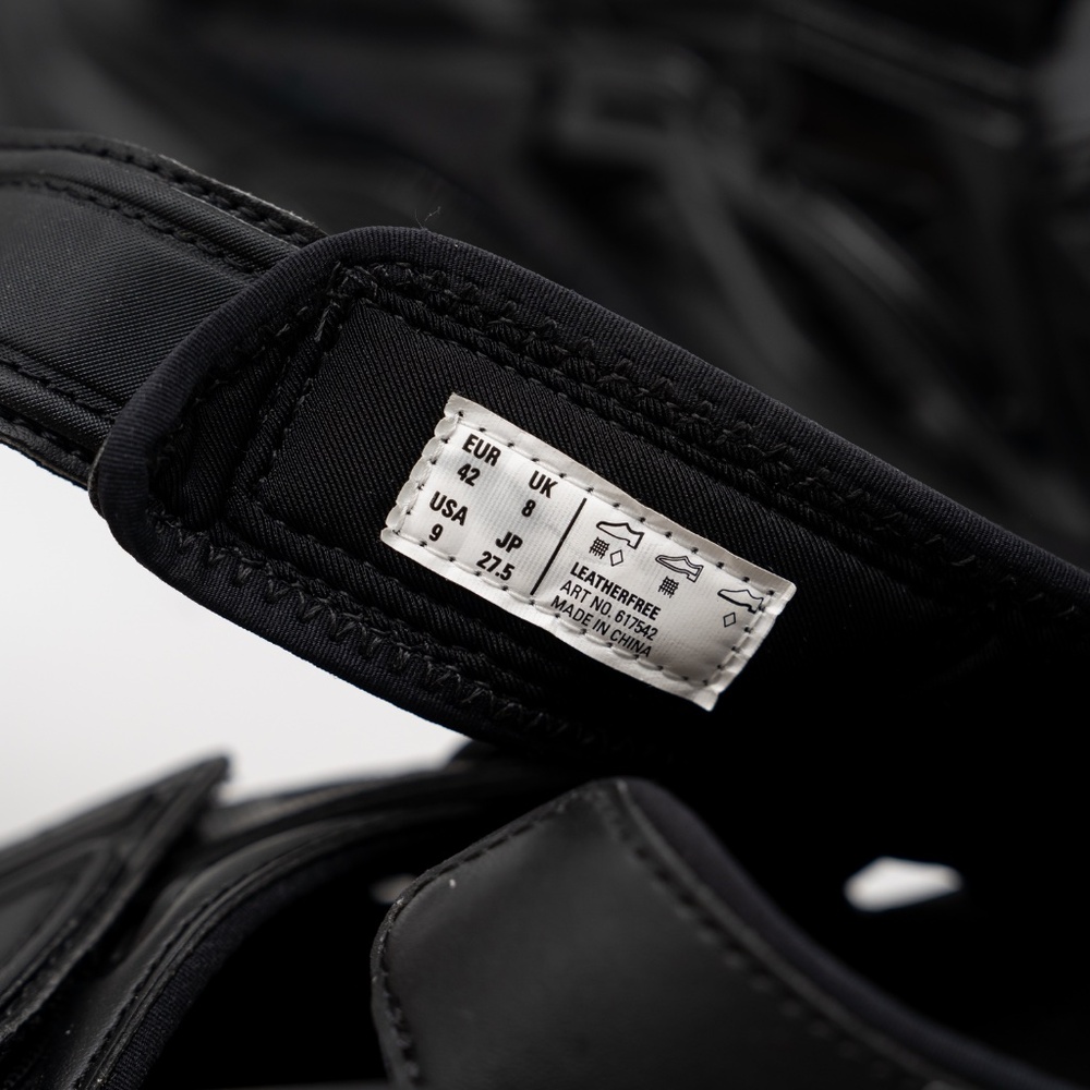 size 42 - Balenciaga Track Sandals Triple Black Straps - Picture 9 of 11